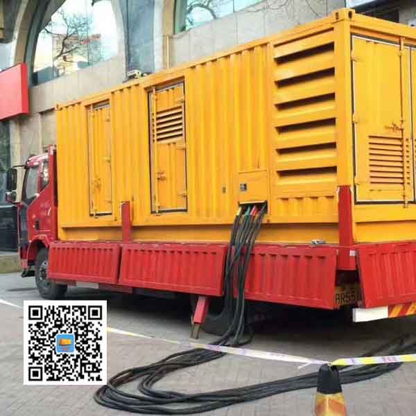 万城镇静音发电机出租